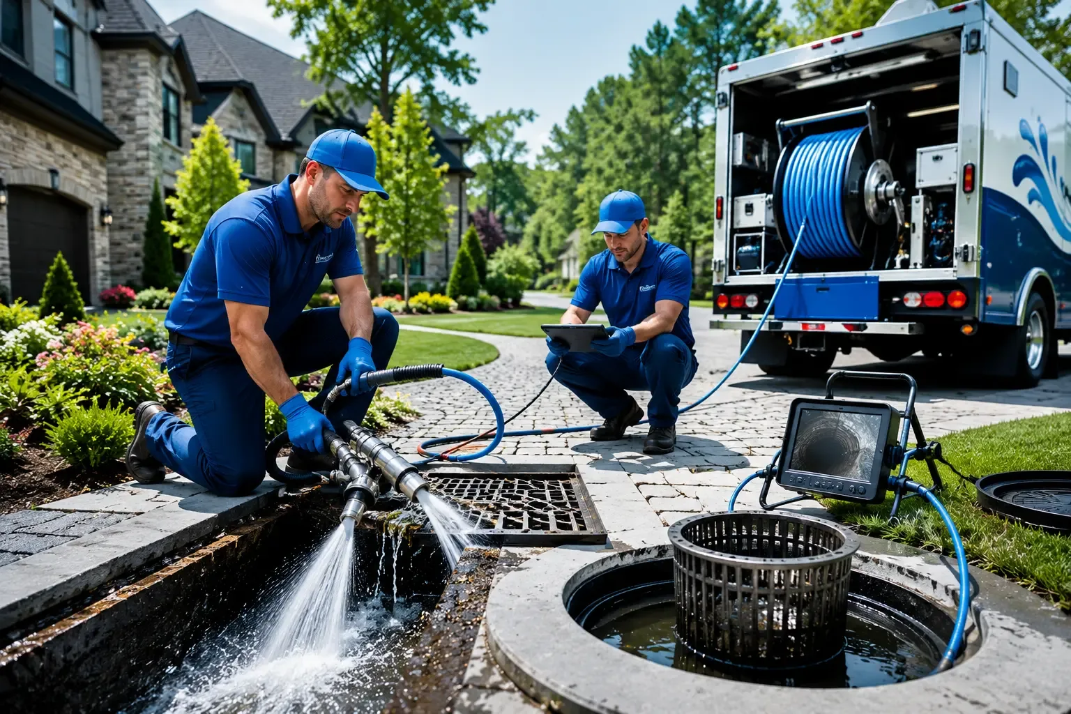 Local outdoor drain cleaning professionals in Howell, MI